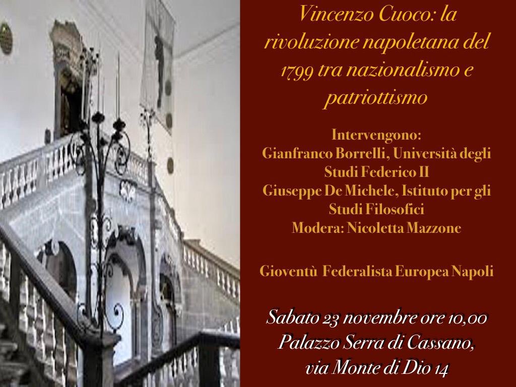 #23novembre #Rivoluzione1799 👉🏻La partecipazione fu trasversale e la Controrivoluzione iniziò subito e non quando Ruffo salì in Calabria. Non si tiene conto dei patrioti napoletani anche nel Risorgimento specie quelli che non erano nobili ma allievi di Genovesi e Galanti
