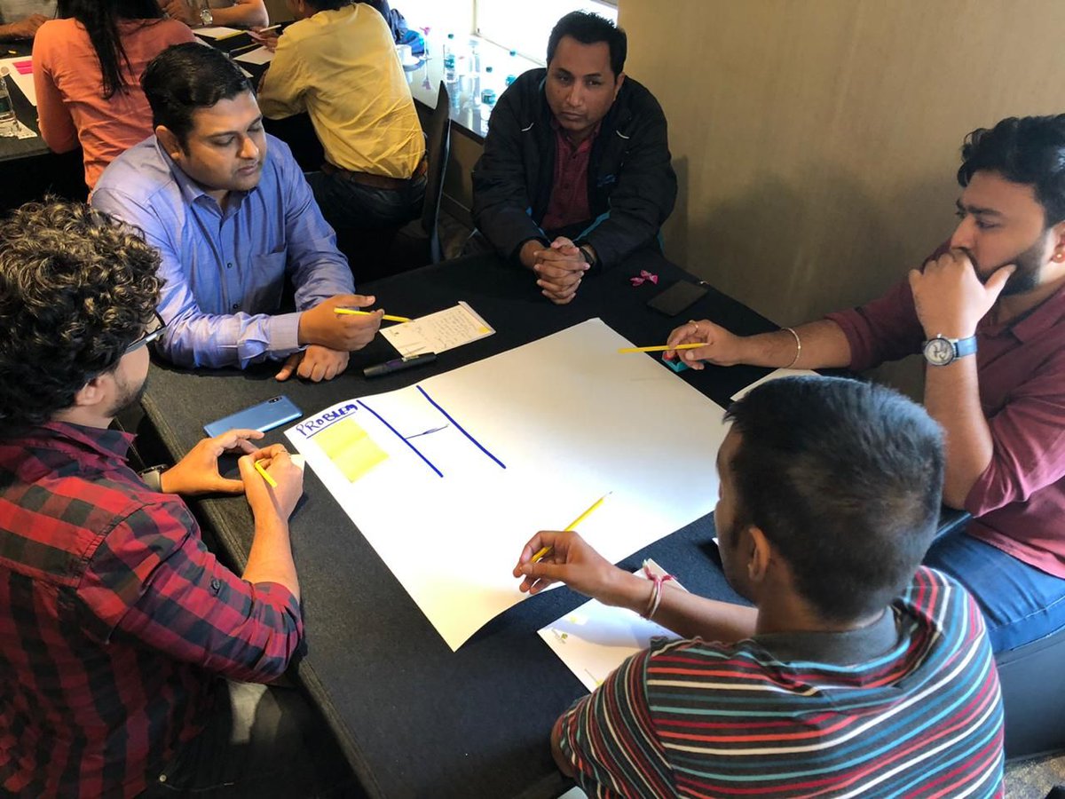 agilemania's tweet photo. "Let the Training begin, @sumeet_madan during his #PSPOTraining workshop in #Pune. #agiletraining #Scrumtraining #scrummaster #agileworkforce #agiletraining @naveenhome @P2pandalay @Piyali_Moon https://t.co/A0emTJdkff