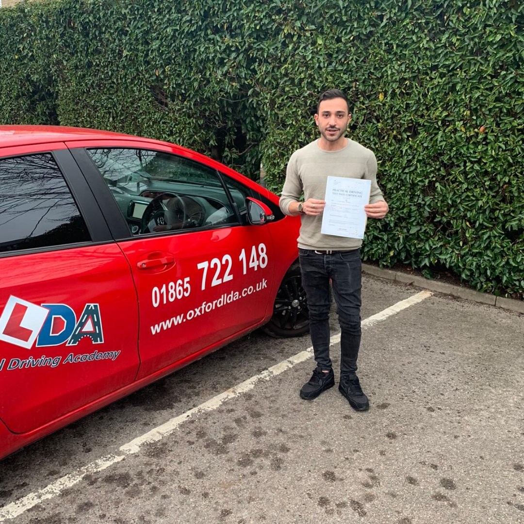 OxfordLDA's tweet photo. You deserve a new car of your own Khashayer, you have been responsible as a person I am sure you will also become a responsible driver.Congratulations!
#Oxford #DrivingPass #Safedriving #DrivingInstructors #LDA
Your local award winning driving school >> https://t.co/6pmxjpvqpK https://t.co/AUh6JAGkgZ