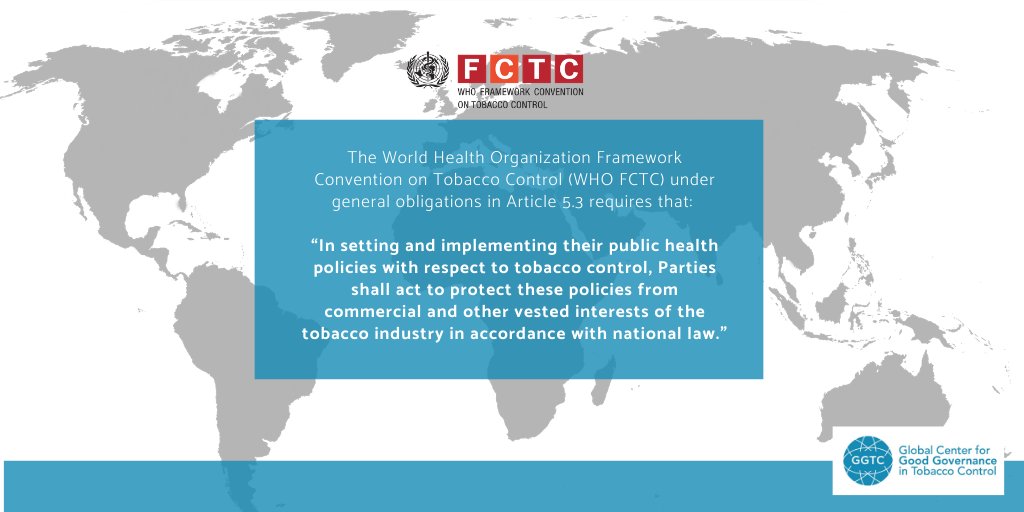 TheGGTC's tweet image. The #GlobalIndex is the first index launched by @ExposeTobacco about tobacco industry's interference &amp;amp; how governments respond in compliance with Article 5.3 of the WHO Framework Convention on Tobacco Control. 

Read more here: globaltobaccoindex.org

#TheGGTC #UNTobaccoControl