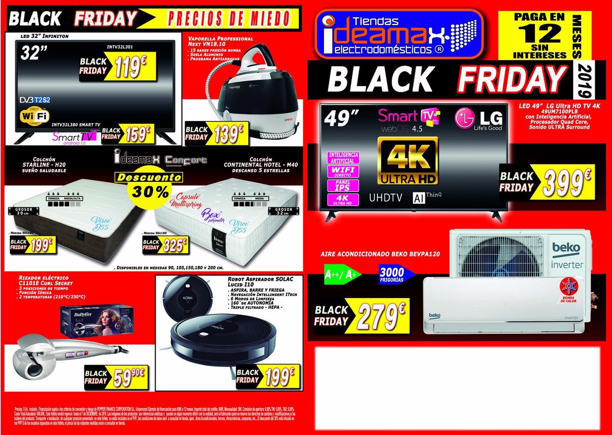 EAljarafe's tweet photo. Ya tenemos nuestra #oferta preparada para #BlackFriday 
👉C/ Pagés del Corro, 166
📞 955124294
📧 info@electroaljarafe.es
📲616888773 https://t.co/5JFcfocVLY