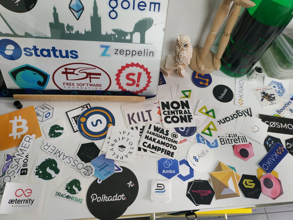 Nuestro stickers dispatcher se está llenando de proyectos y bonitas comunidades.
Bienvenida <a href="/KTxapela/">KriptoTxapela</a>