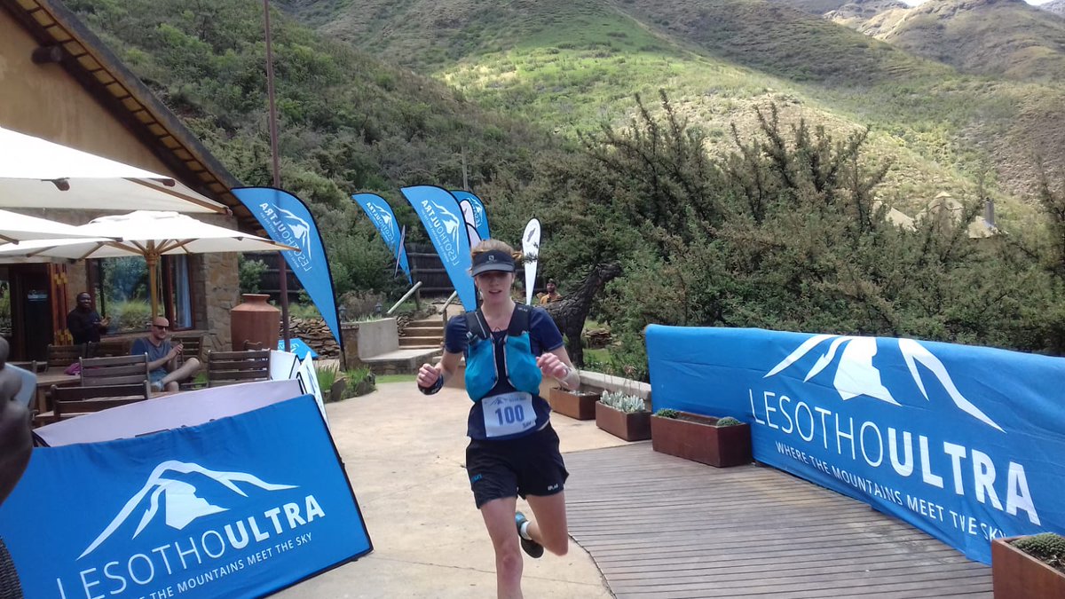 The look of a winner.
<a href="/MarzellevanderM/">Marz</a> steps in as a winner with a time of 7:16:49. The #LesothoUltra 50km female champ. 

#wheremountainsmeetthesky #dreambig #conquer