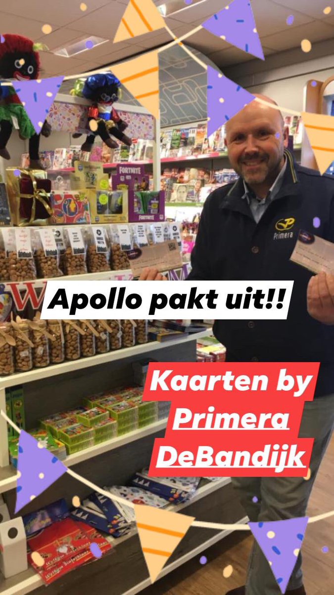 Kaarten voor “Apollo pakt uit” zijn ook bij <a href="/primerabandijk/">Primera de Bandijk</a> te koop!!