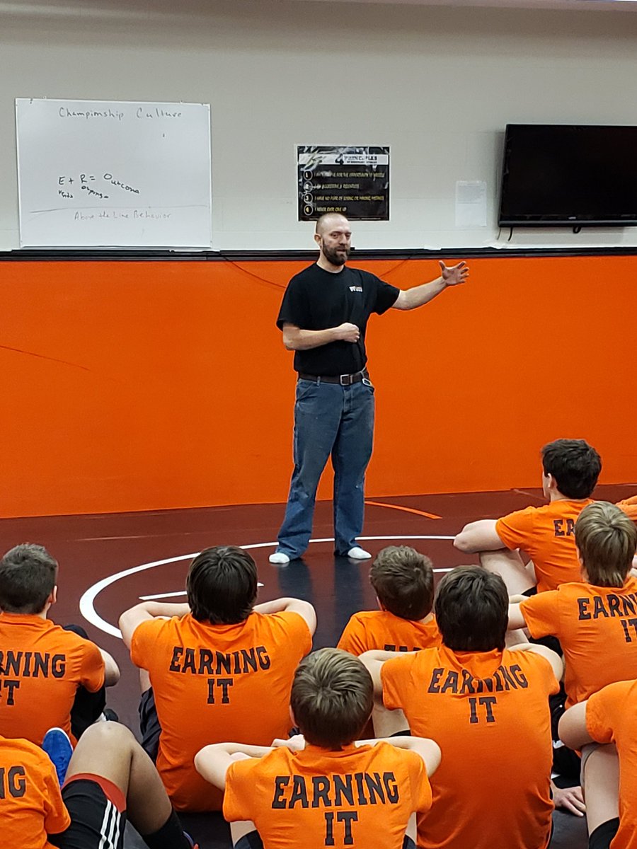WDHSWrestling's tweet photo. Thank you @harms_seth for sharing your thoughts on Failing Forward! How we respond to setbacks will determine how far we grow! Great message. @wdccsd #getbettermindset https://t.co/7k92G37zZn