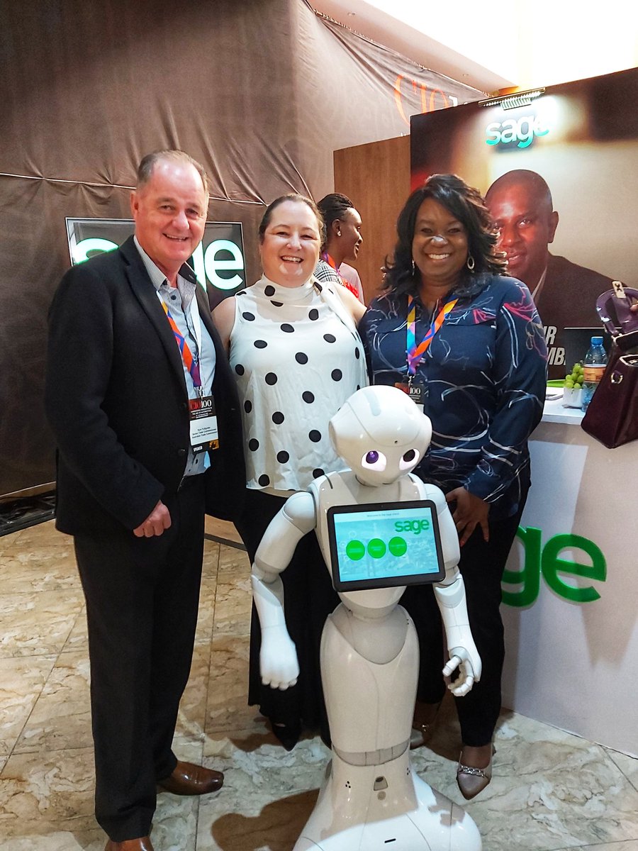 It was great to meet Pepper yesterday, the first humanoid robot to visit Kenya. She was warming up for the <a href="/CIOEastAfrica/">CIO East Africa</a> Awards and showed off some great dance moves, dancing to #ParteAfterParte a famous song in #Kenya. Watch.