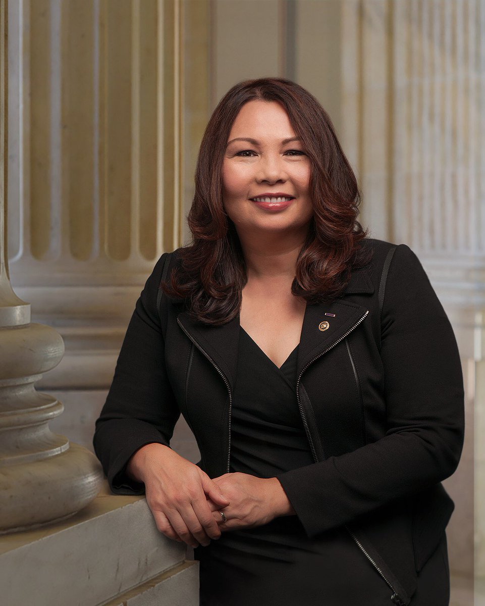 Tammy Duckworth, Senator representing Illinois, former U.S. Army lieutenant colonel and a combat veteran wounded in war, would be the Veterans Secretary