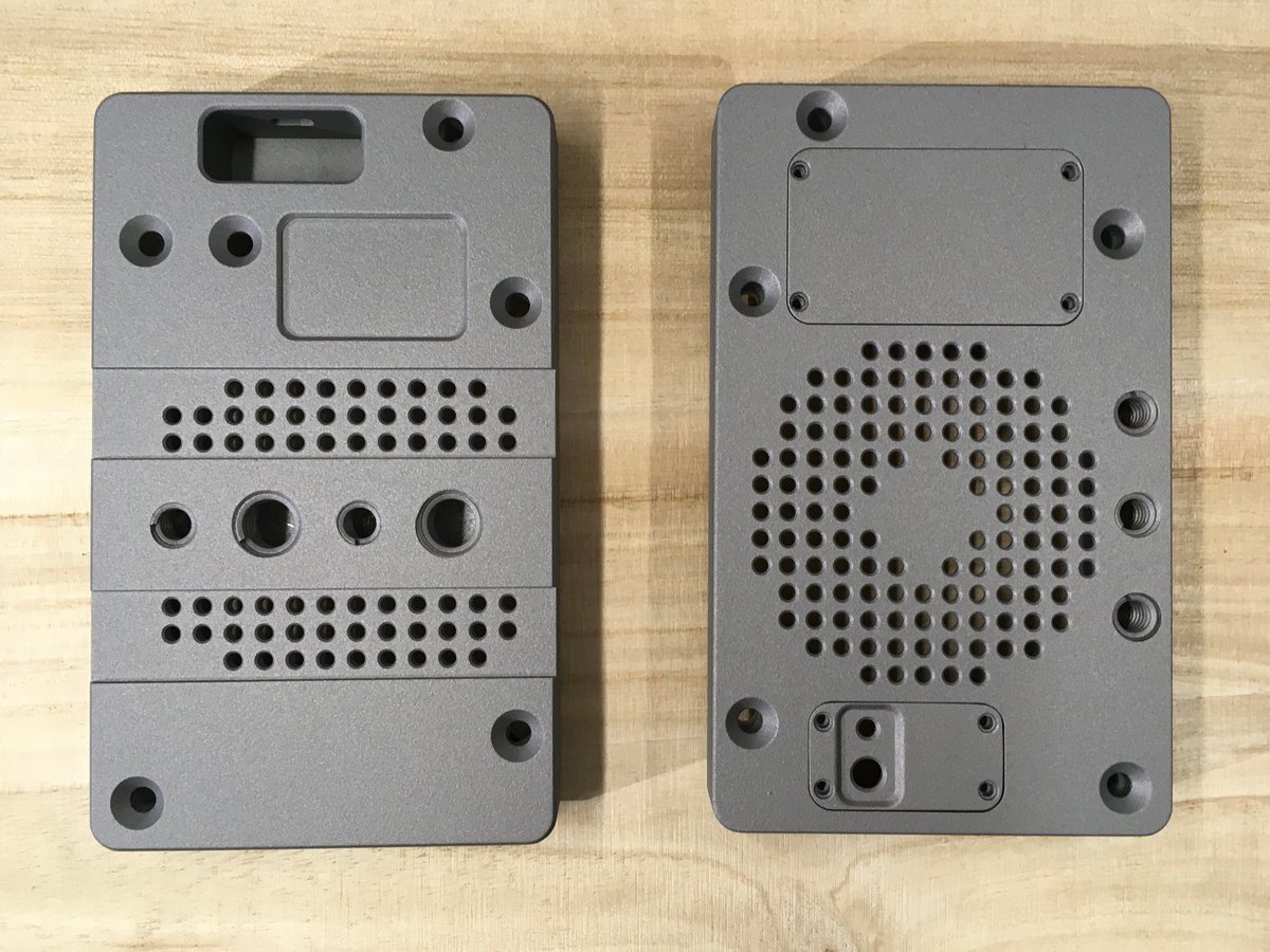 Approx 85% of respondents preferred the ceramic coated enclosure component parts, so, looks like that's happening.

Telegram group: t.me/apertus​​​

#foss #openhardware #technology #filmmaking #hacking #electronics #programming #code #filmmaking #cinematography
