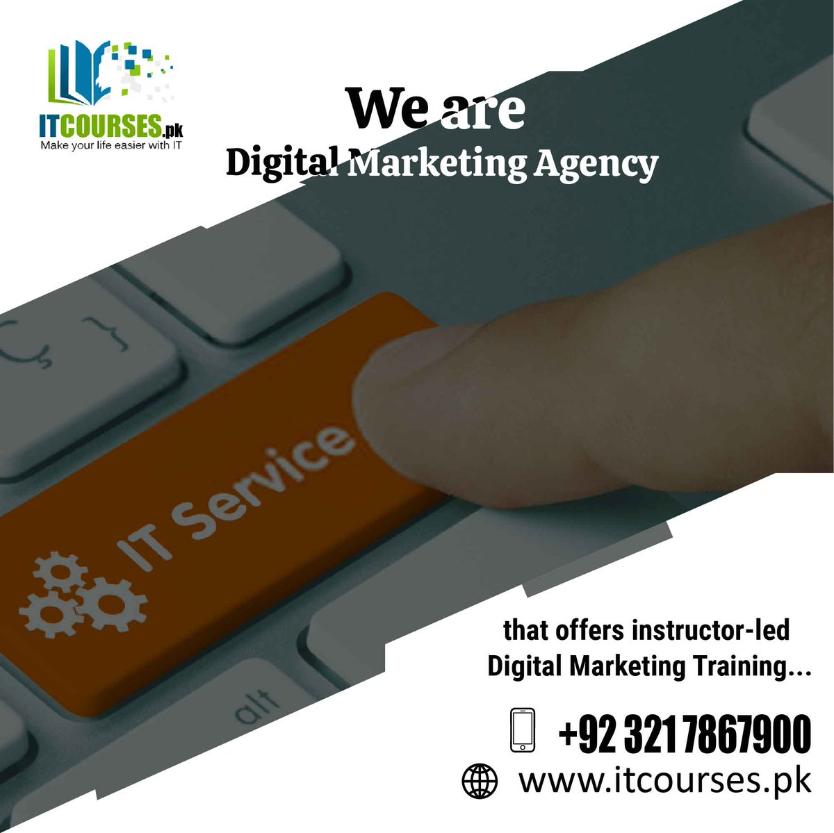 itcoursespk's tweet photo. Welcome to the best online courses platform in Pakistan with quality courses on matriculation, intermediate, bachelors and masters...
✅ 100% satisfaction
✅ Call Us: 0321 7867900
#ITcourses #seotraining #SMM https://t.co/3ImfePNxLh