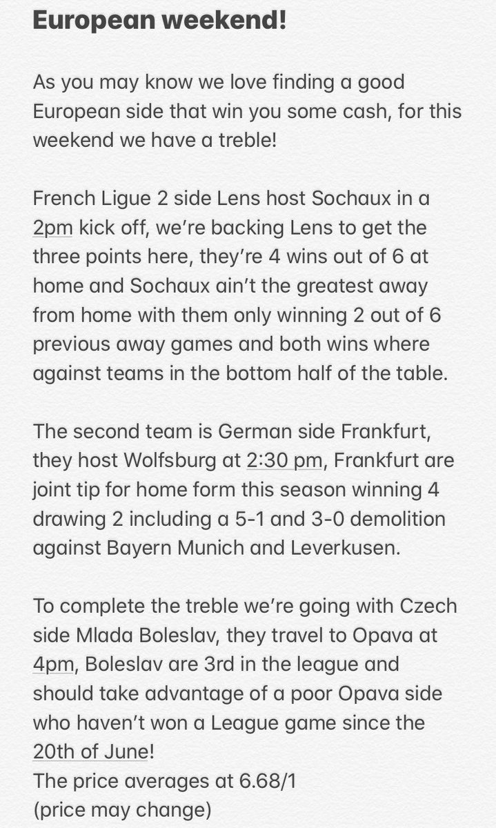 StatmanOfficial's tweet photo. The form for today’s tip! #statmantips #statmanpreviews #football https://t.co/yFN0gQoaiJ