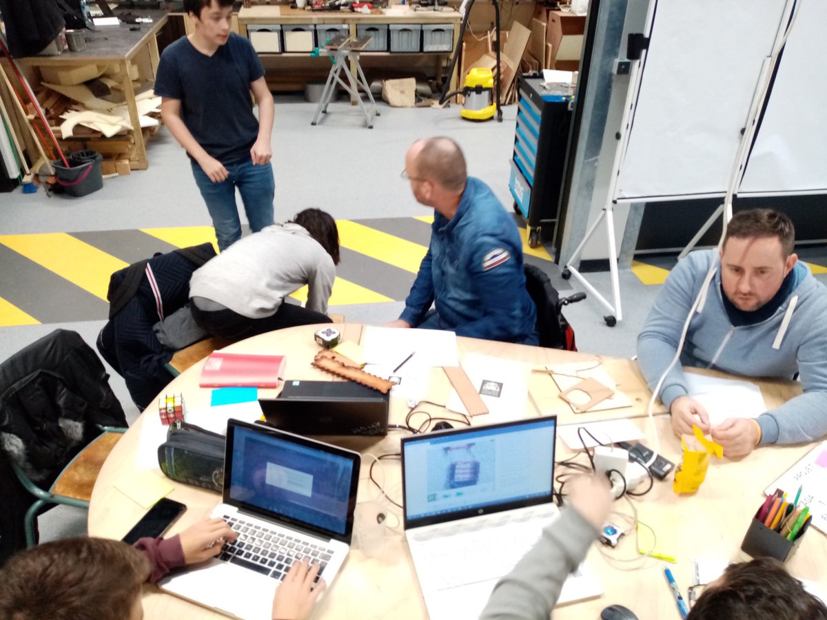 brisardv's tweet photo. #shdbrest j2 remise au travail des groupes ce matin ! @FabDuPonant @UBO_OpenFactory @mdl29_ @BrestBS @Fababrest https://t.co/u6CP0u9CKK
