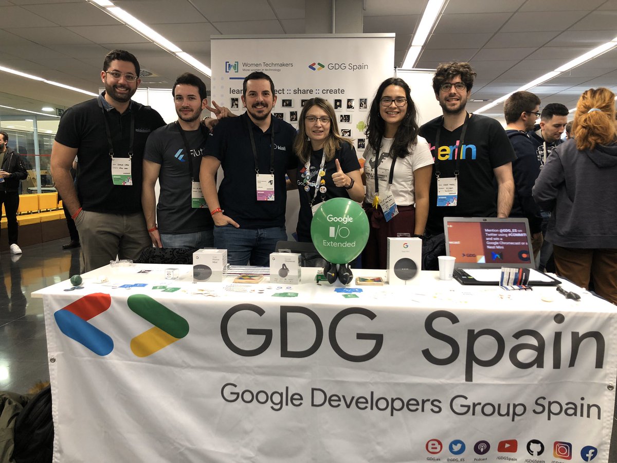 commitconf's tweet photo. Pásate por @gdg_es y participa para ganar un Google Home Nest mini! Pendientes, los ganadores se anunciarán a las 13:30! En la -2 de #commitconf #commitconfgdges https://t.co/KYWOrXfKNb
