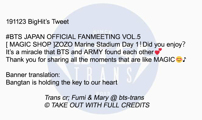 BTS Translations / Bangtansubs sur Twitter :