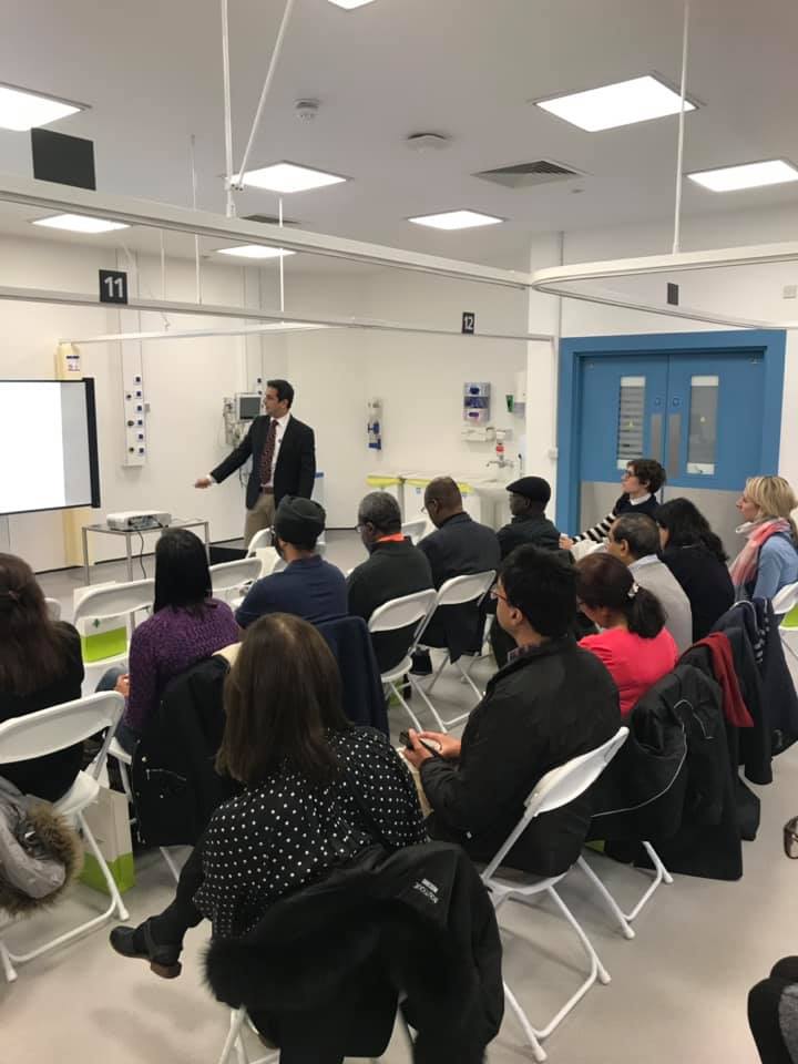 RFL_PPU's tweet photo. We have seen some fantastic presentations this morning at our #GPmasterclass at Hadley Wood Hospital. So far our Consultant Urologists, Mr Prasad Patki and Mr Anuj Goyal have discussed common renal problems in #primarycare and kidney stone management and treatment. #RFLPPU https://t.co/p6mqHjCnem