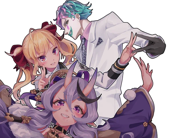 冬コミの表紙絵できたー!!!!RRR本出すよー!!! #R_R_R_ #ジョー設展 #リオンあーと #尊絵巻 