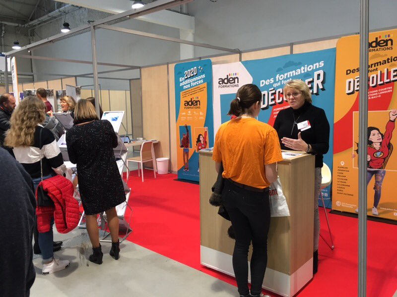 Nous voilà à votre rencontre pour vous accompagner dans votre orientation et vous présenter nos formations jusqu’à 17h au Parc Expo du Havre 
#salondelétudiant #formations #orientation