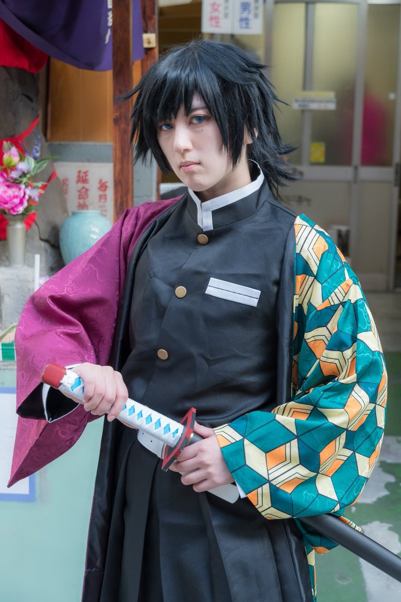 Lollipop_top's tweet photo. 【 コスプレ 】

        鬼滅の刃 / 冨岡義勇

photo:sings @singskw
 #富士コス2019 #富士コス https://t.co/QlAdLebNgA