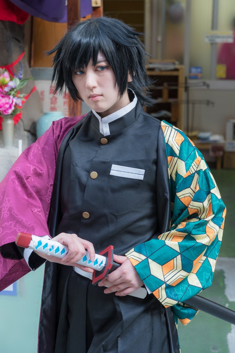 Lollipop_top's tweet photo. 【 コスプレ 】

        鬼滅の刃 / 冨岡義勇

photo:sings @singskw
 #富士コス2019 #富士コス https://t.co/QlAdLebNgA