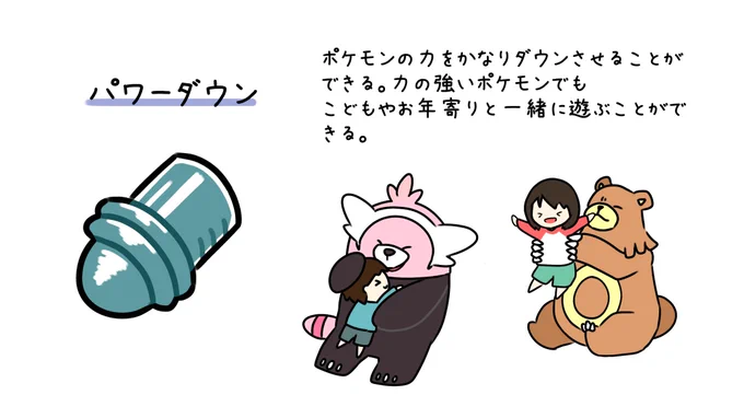 全ては人間とポケモンの共存のために...( ˘ω˘ ) 