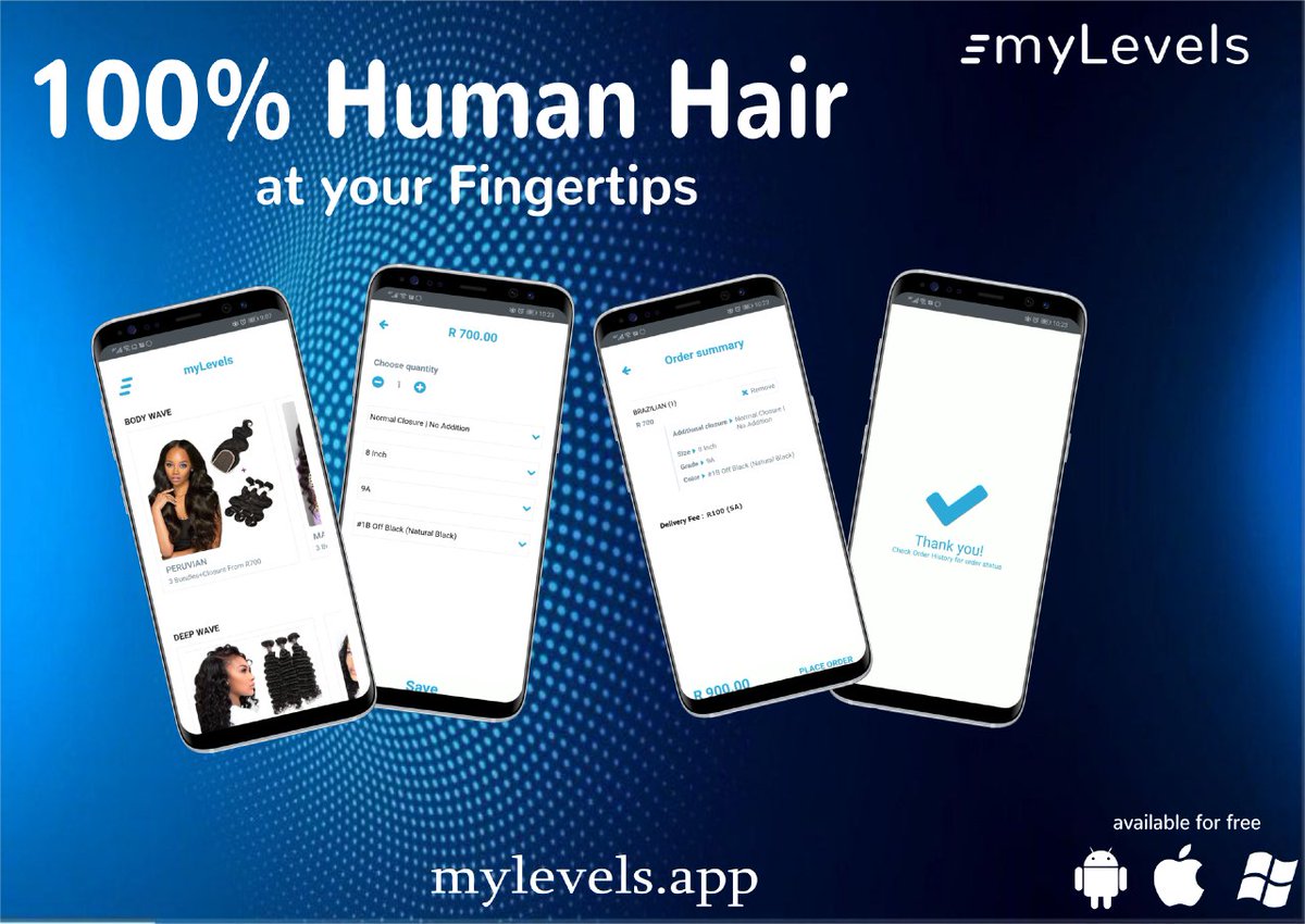 myLevelsApp's tweet image. Human hair wigs available via mylevels.app #DJSBU