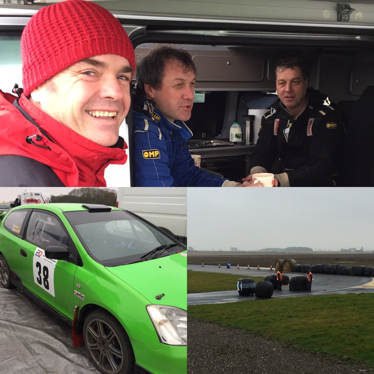 4 stages done, time for a brew to settle the nerves after some “interesting” conditions