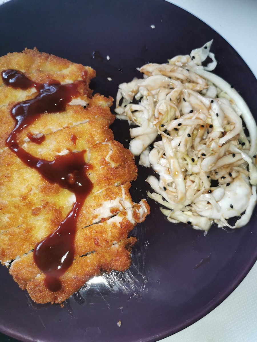 31: Chicken katsu et coleslaw