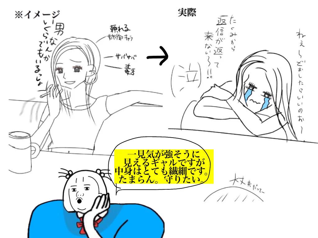 見た目と違いすぎ？？ｗｗギャル系と清楚系の恋愛の違いｗｗ