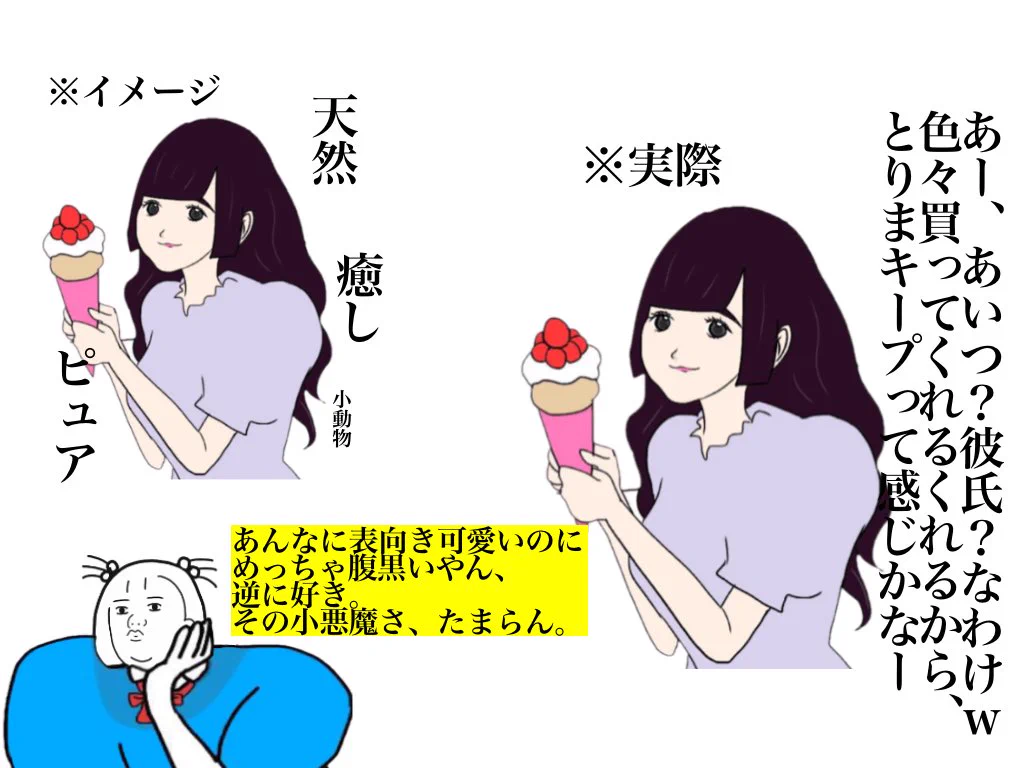 見た目と違いすぎ？？ｗｗギャル系と清楚系の恋愛の違いｗｗ