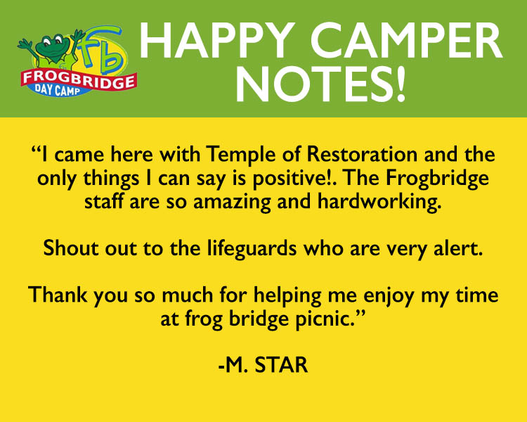 Happy Campers means lots of fun, smiles and amazing reviews! 
#thankyou #campers