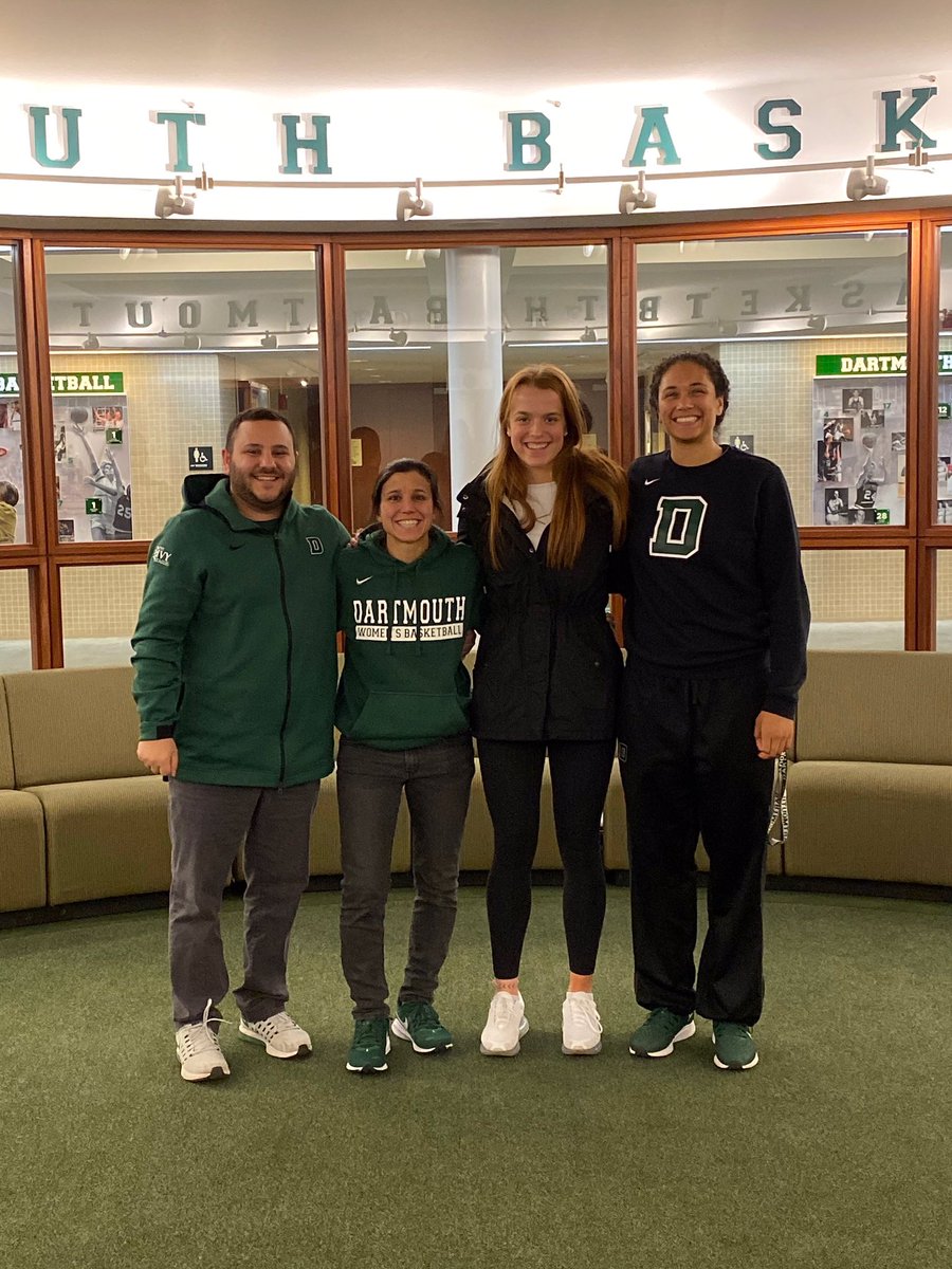 Great unofficial visit for <a href="/KoriBarach/">Kori Barach</a> <a href="/DartmouthWBB/">Dartmouth Women's Basketball</a> !