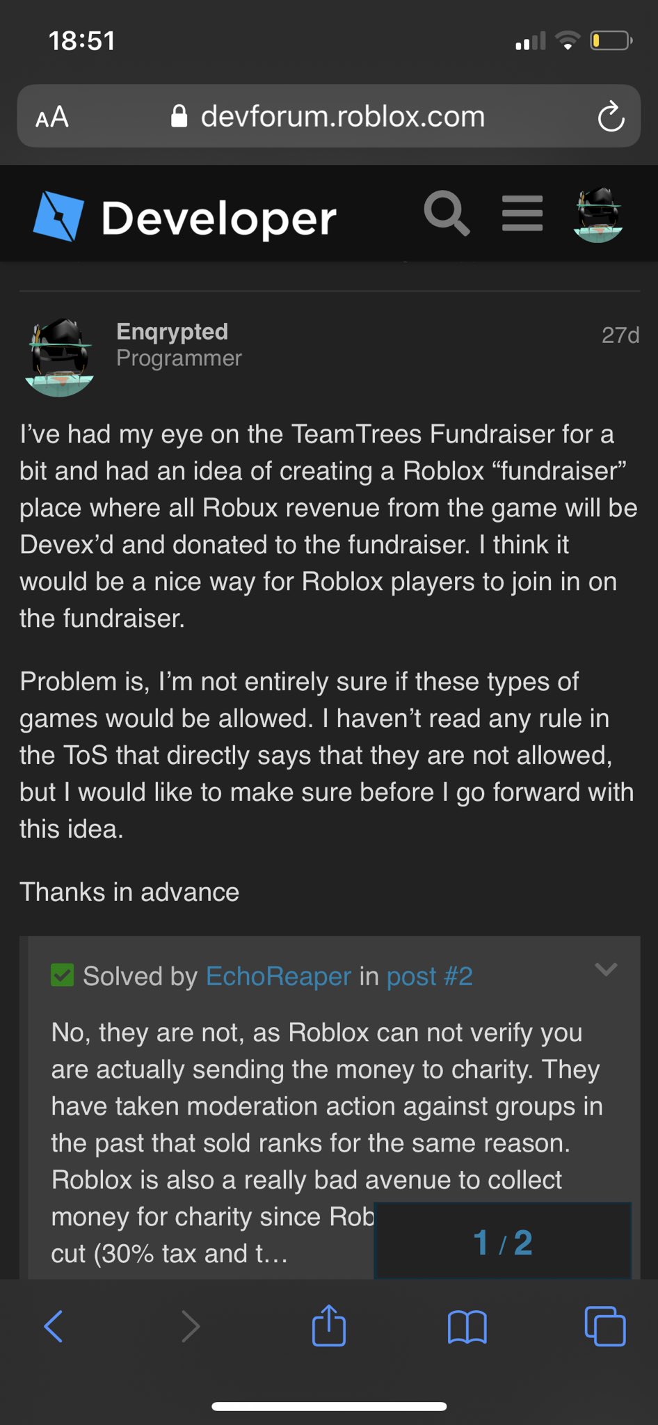 Enqrypted On Twitter I Ve Asked About This A Few Weeks Ago And They Said That It S Against The Rules Unfortunately They Said That Since Roblox Can Not Verify Where This Money Is - do robux have tax on them
