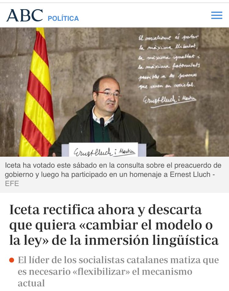 ¡Qué poco dura la alegría en la casa del constitucionalista!