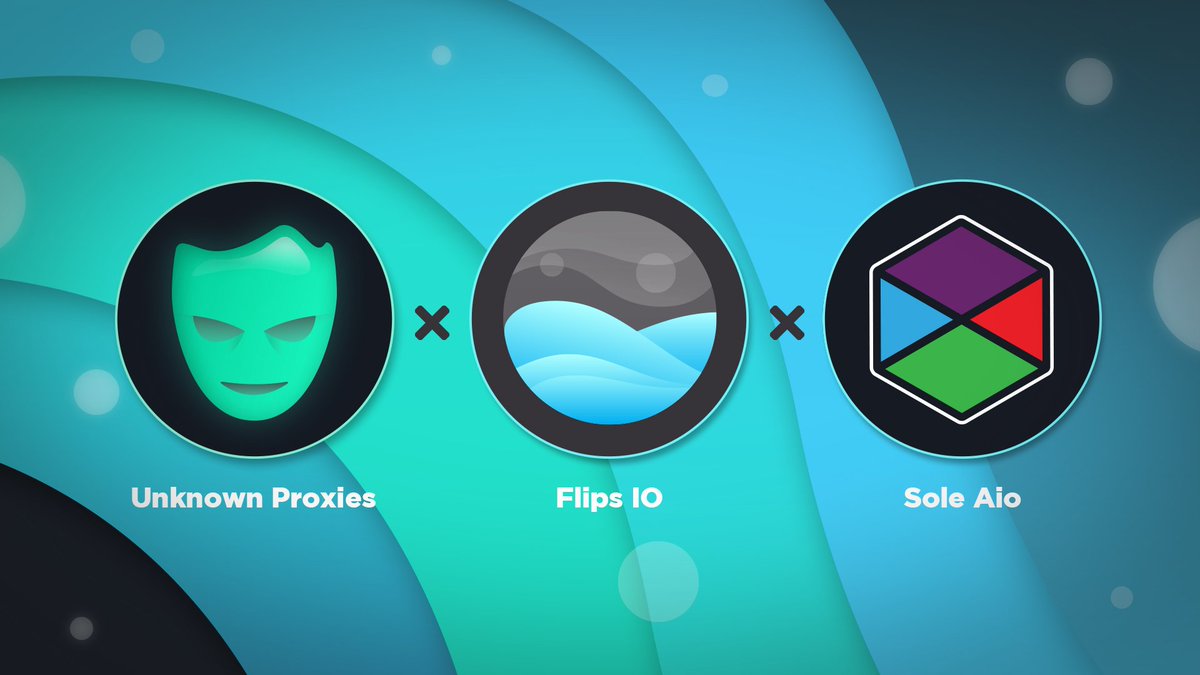 UnknownProxies's tweet photo. Huge Giveaway! 

Rules:
-Follow 
@FlipsIO, @UnknownProxies, &amp; @SoleAIO
-RT this post!

Prizes:
-1x FlipsIO Monthly!
-1x Unknown Proxies 5 GB Plan!
-1x SoleAIO Renewal Copy!

Ends in 3 days, good luck! https://t.co/uTgmooxubR