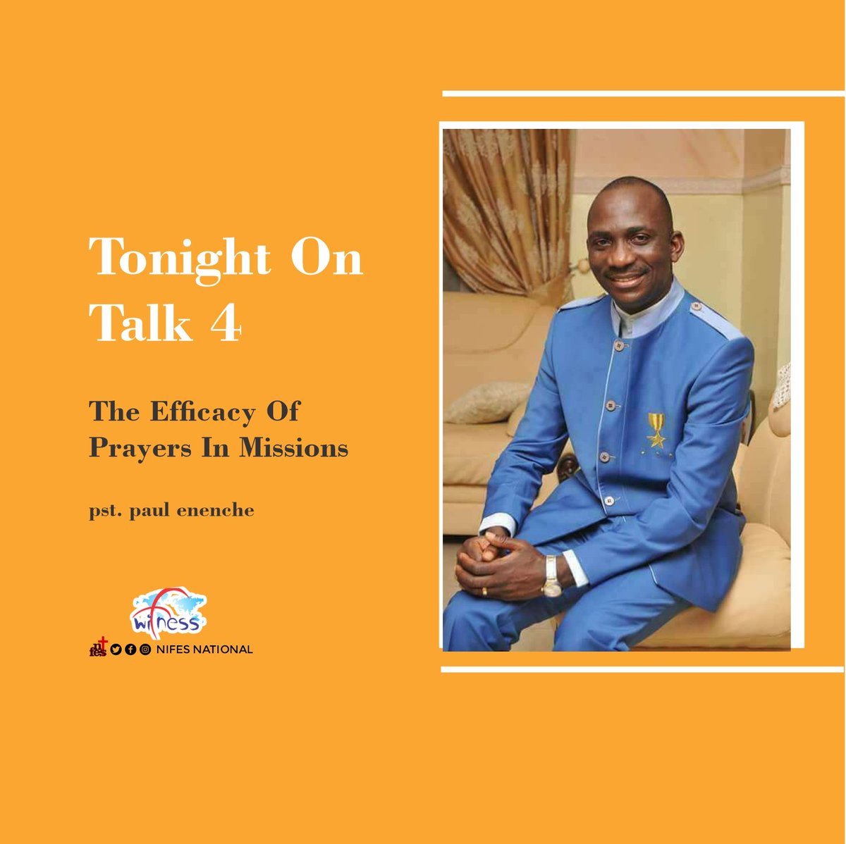 NIFESNational's tweet photo. Evening Session..
The atmosphere is already charged!!
Ministering Live - Pst. Dr. @pauleneche
Topic - The Efficiency of Prayers in Missions.
It's a session you don't want to miss.
Follow us on all platforms #NIFESNational
#Nifes
#NMC2019
#NMC
#witness2019
Tell a friend https://t.co/JLBbHrt2Pc