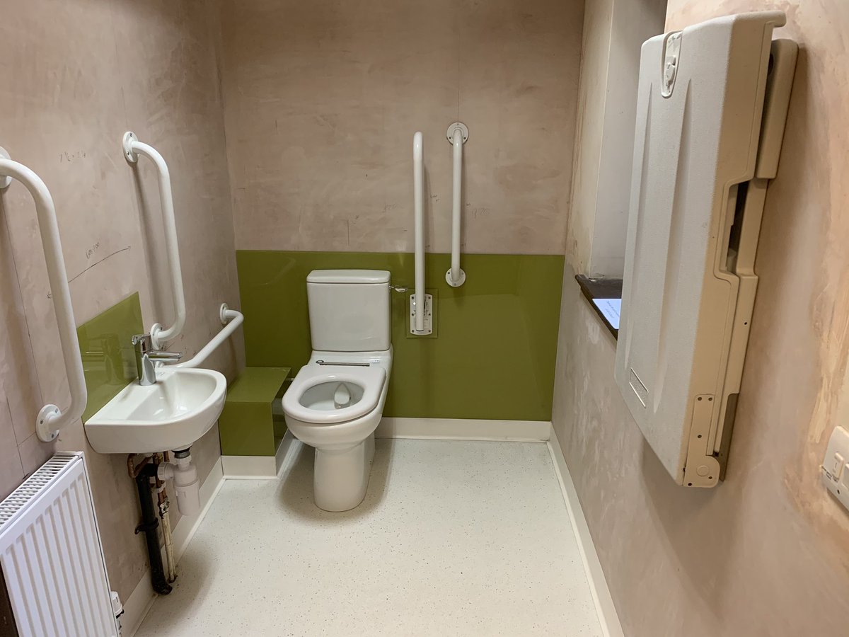 AdvancConstruc1's tweet photo. Disabled toilet created by @AdvancConstruc1 at Lymm Baptist church #LBC #Bathrooms #lymm #Cheshire https://t.co/2vE9sxmvg9