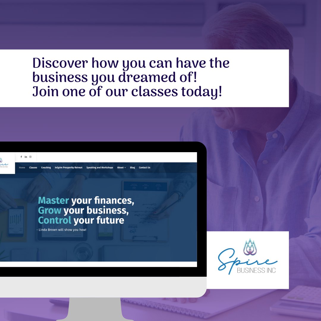 SpireBusiness1's tweet image. At #SpireBusiness we also offer a series of online classes! 🎓
Our programs are designed so that you can apply them to your specific business! 👏 #financialclasses #growyourbusiness
➡️ bit.ly/2T9WfsQ