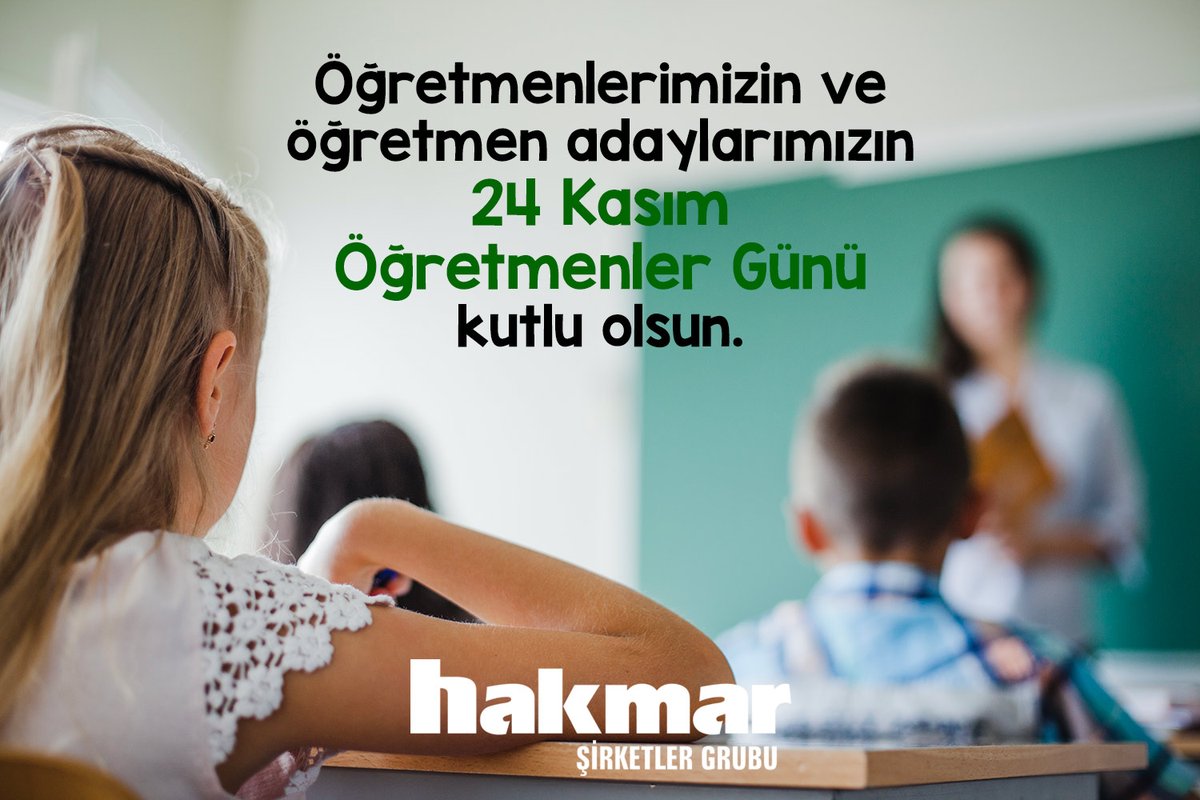 hakmarfresh's tweet photo. Öğretmenlerimizin ve öğretmen adaylarımızın 24 Kasım Öğretmenler Günü'nü kutluyoruz. https://t.co/bfwqCCkD3D