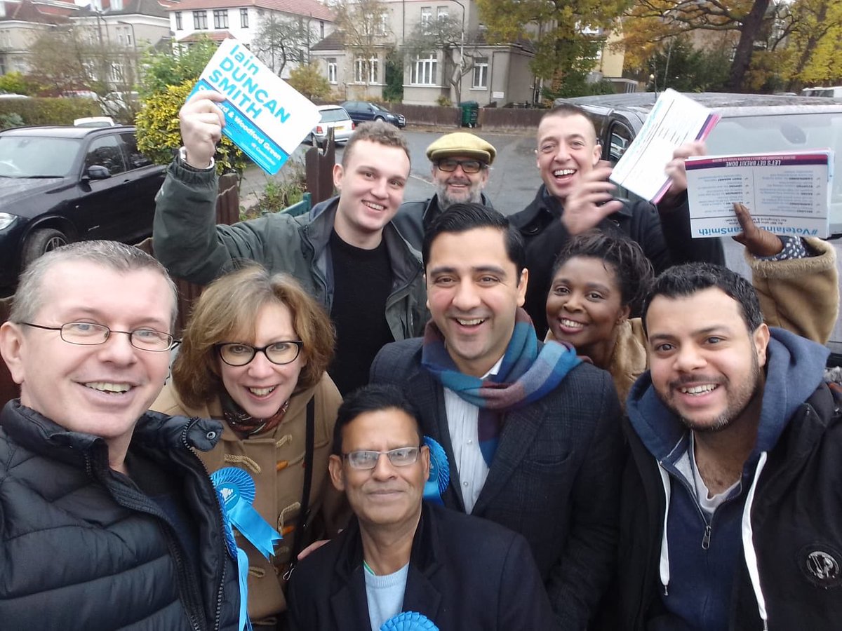 So many people telling us on the doorstep in #Chingford and #WoodfordGreen they don’t want Labour & Corbyn. #CostOfCorbyn ⁦@MPIainDS⁩ #ToryCanvas