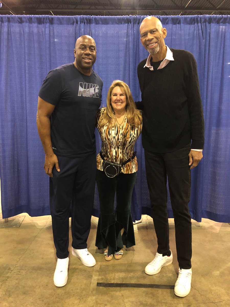 Kareem Abdul Jabbar With His Wife