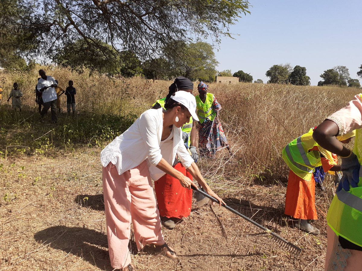 Reb_G_Simms's tweet photo. Katching Ward of NBR 🇬🇲 have been waiting a long time for water in their community &amp; today they are employed by their Ward to build their own solution - a garden and borehole. Jobs supported by the #JSF programme. @UNCDF @EUinTheGambia https://t.co/uwJWlZUGyI