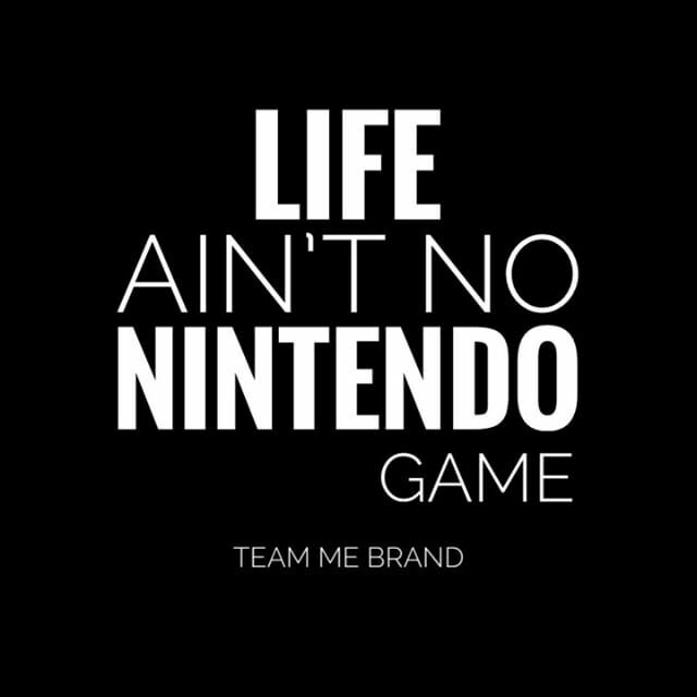 teammebrand's tweet photo. There’s no start overs.
There’s no extra lives.
There’s no reset button.
There’s no tomorrows.
——
Trust in the process. Put the controller down and take control of your future today.
—— #teammebrand #unitedindividuals #teamme #dropbeatsnotbombs #limited … https://t.co/1Nc8z7vh2O https://t.co/JNHq6fRkSa