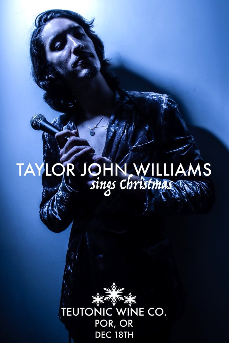 Almost sold-out-special holiday show featuring #TaylorJohnWilliams 12/18/19 <a href="/teutonic/">teutonic</a> featuring Charlie Porter <a href="/Hotlipsporter/">Charlie Porter</a> on trumpet, Jon Lakey on bass, Randy Porter on piano + Alan Jones on drums. $25 buy your ticket now! tinyurl.com/vo77te6 #ajampdx #livejazz