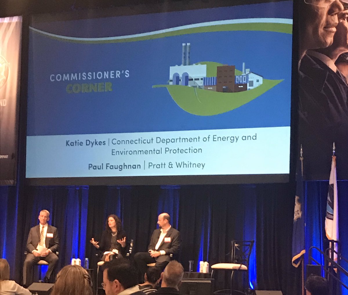erich_uhlan's tweet photo. Great Representation by Lisa Szewczul, VP EH&amp;S and Paul Faughnan, OpX Manufacturing Engineering at the CBIA Annual Sustainability Meeting! #GoBeyond #EH&amp;SMatters #SustainableManufacturing #Facilities #WeBuildPowerMaintain https://t.co/joBVzFrcIA