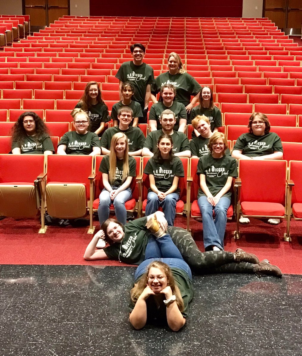 pcheech17's tweet photo. Congratulations to our very own Red Creek Drama Students and their production βA Wicked Christmas Carolβ. A special thanks to our drama director, Jesse Essig and Josh Romero. We appreciate all your efforts. #rccsd #rchs #highschoolplay https://t.co/JRfBudphFi