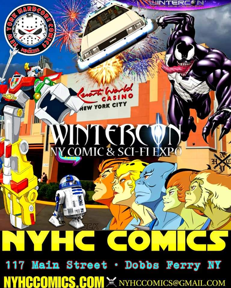nyhccomics's tweet photo. @nyhccomics Back For Day 2 @winterconexpo 2019!
The LARGEST #SciFi #Convention In The #NY Area. Dedicated To Bringing Fans A More Intimate Convention Experience!
#WinterCon #WinterCon19 #ComicCon
#NYHCCOMICS
117 MAIN ST
DOBBS FERRY NY
https://t.co/mCKrUlRqQ2 https://t.co/0SNHSUWDPZ