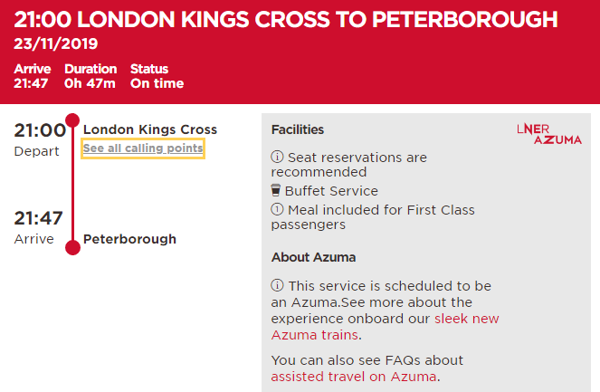 Jonnyw2k's tweet photo. @LNER The 2100 to Peterborough is still showing on time. Is the engineering work directly affecting KGX or just stations north of PBO? https://t.co/VWMHxFDlwF