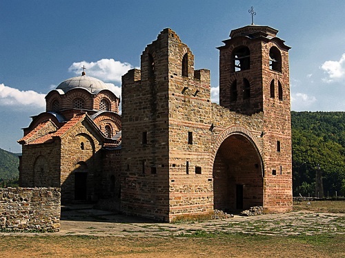 This is another monastery built by then Serbian Grand Prince Stefan Nemanja sometime between 1159 and 1168. This is the Monastery of St. Nicholas...