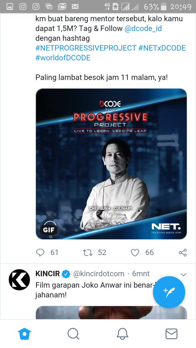 budiriyanti69's tweet image. Klu dpt 1,5 M 😱 aku mau piknik ke jepang bareng Chef Juna, sambil belajar masak &amp;amp; tips sukses kulineran ala chef 😉 Mana tau aku yg beruntung 😍😍 #NRETPROGRESSIVEPROJECT #NETXDCODE #worldofDCODE @netmediatama @dcode_id