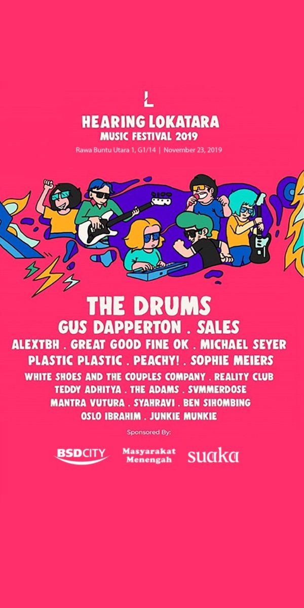 karena pada ngajadi dateng yaudah, kita kecewa tp kita suka musiknya ya kita setel aja. musik yes, musrik no