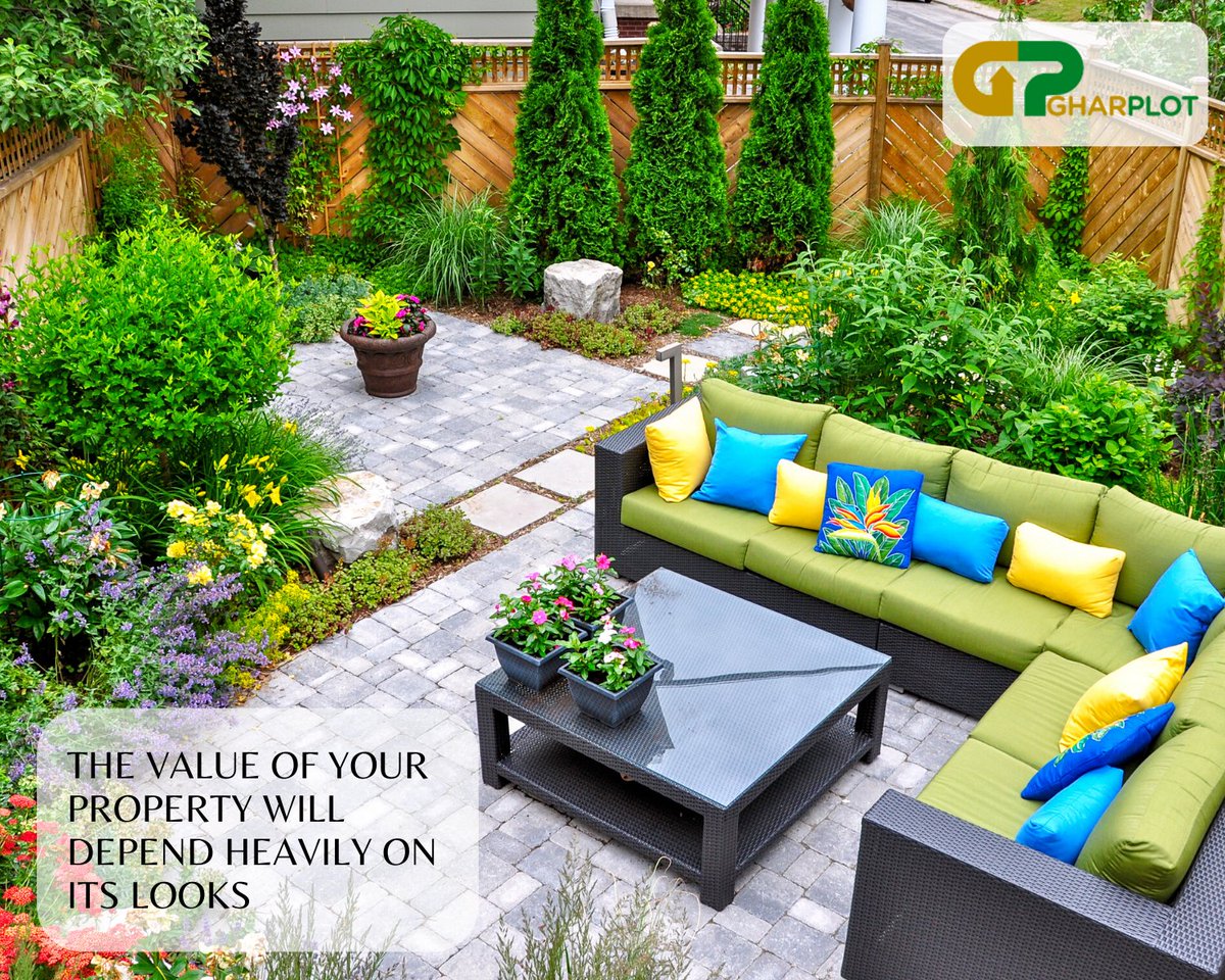 GharPlot's tweet image. The value of your #property will depend heavily on its looks. So if you have a #garden with your #house, make sure to keep it well-maintained. Visit Gharplot.com.